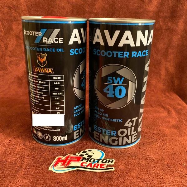 Nhớt Avana Scooter Race hiệu năng cao 10W-30 và 5W-40